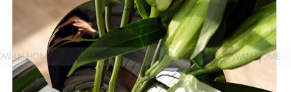 Luxury Stainless Steel Vase for Home Decor - Vase