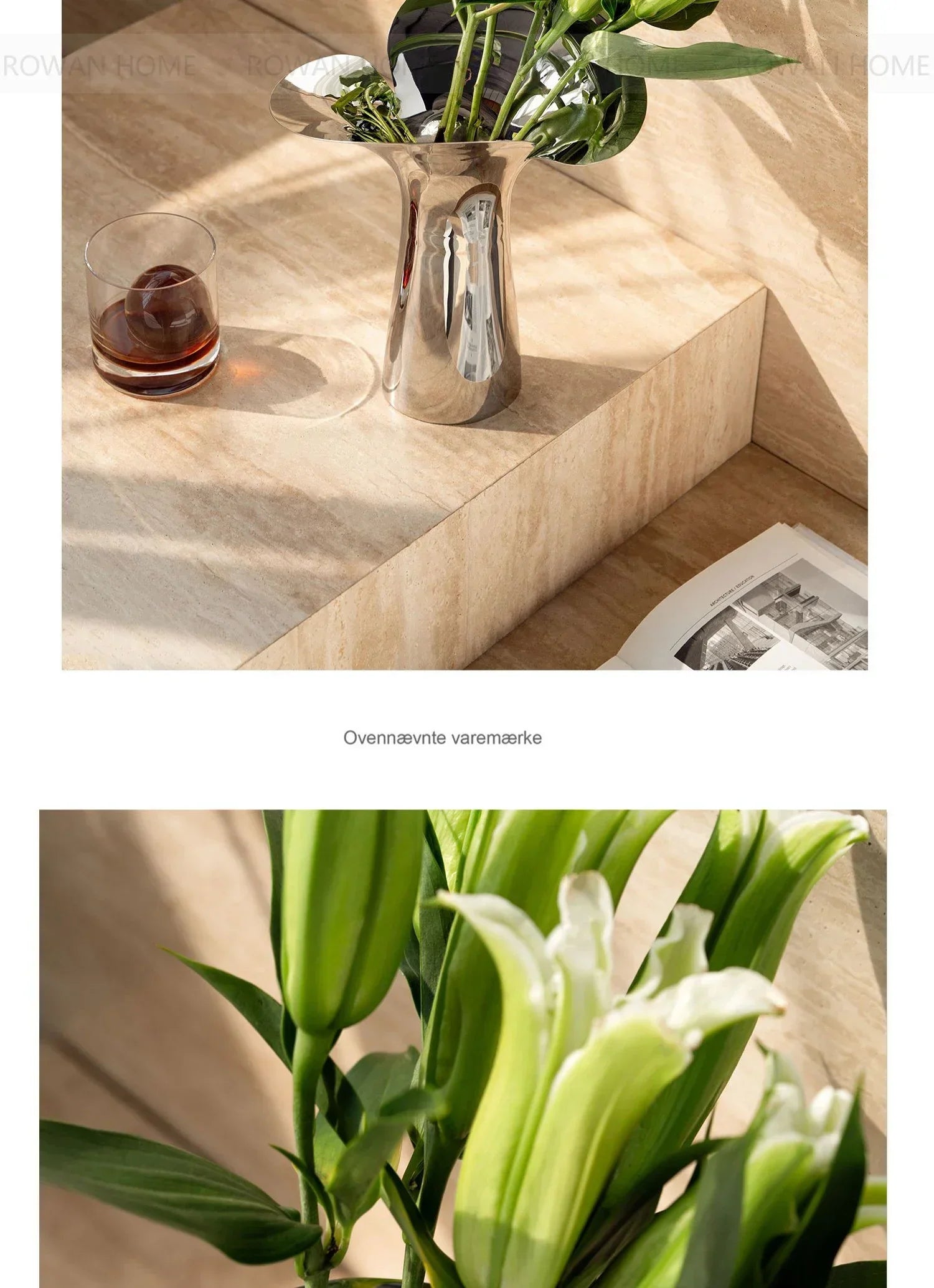 DecorBites™ Luxury Stainless Steel Vase for Home Decor