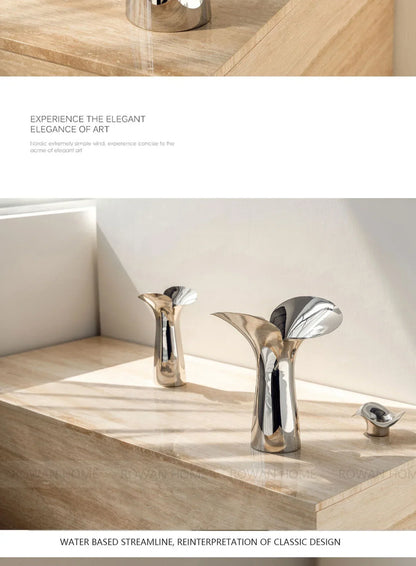 Luxury Stainless Steel Vase for Home Decor - Vase