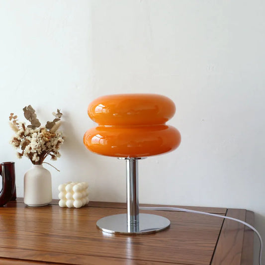 Macaron Lamp Italian Designer Table Lamp - Orange