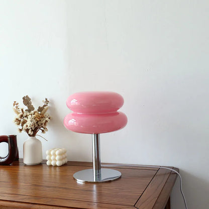 Macaron Lamp Italian Designer Table Lamp - Pink