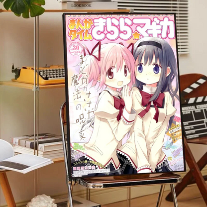 Madoka Magica Anime Poster - High-Quality Wall Art - z5 / 50x70 No Frame - Posters