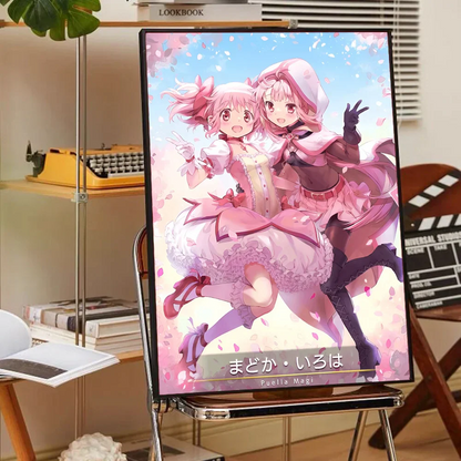 Madoka Magica Anime Poster - High-Quality Wall Art - z10 / 42x30 No Frame - Posters