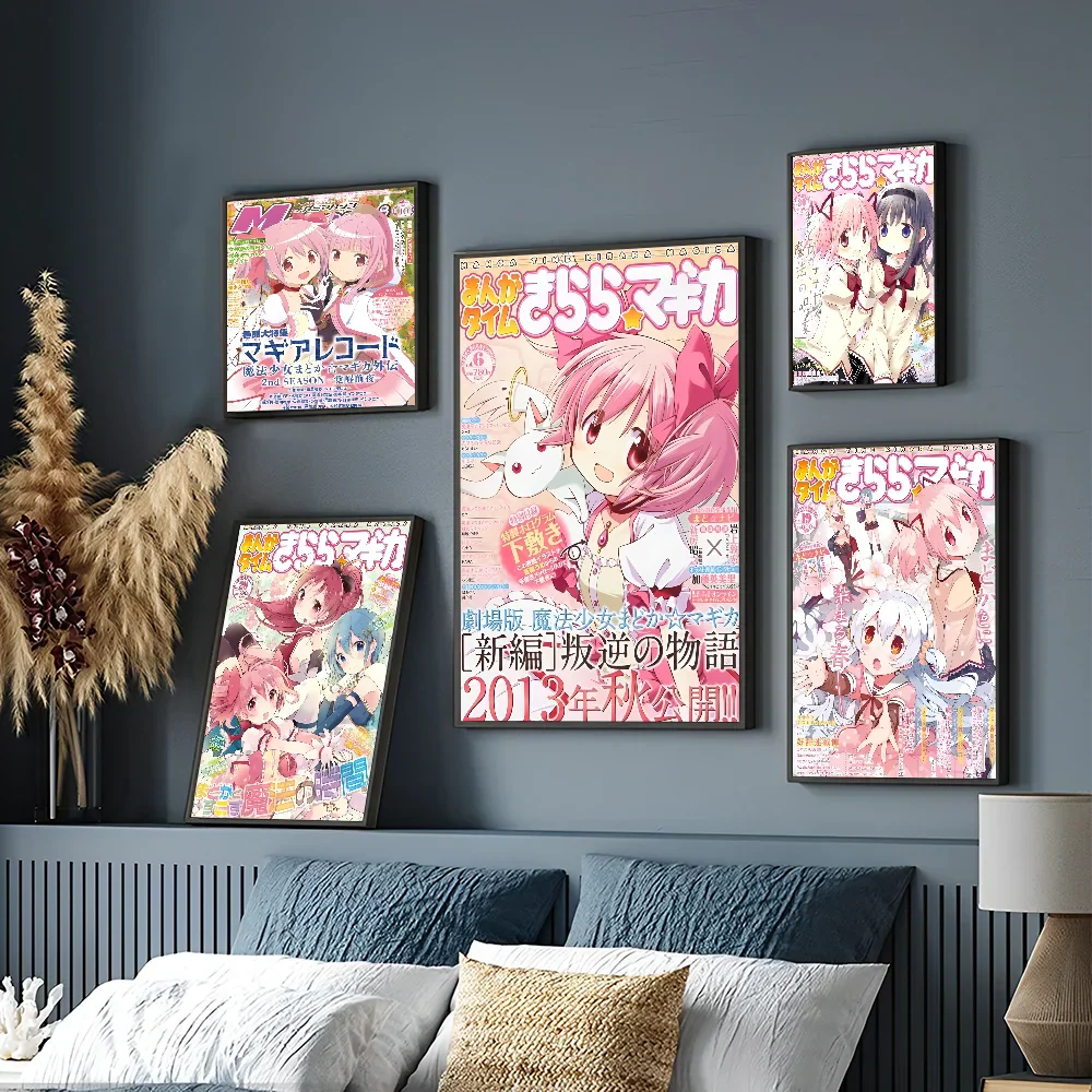 Madoka Magica Anime Poster - High-Quality Wall Art - Posters