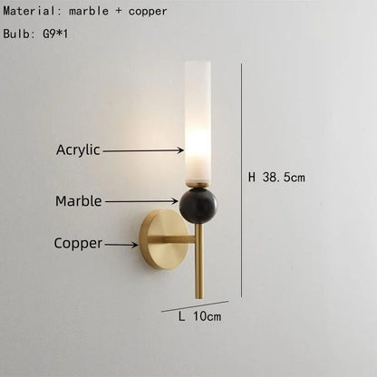 Marble Sconce Wall Light