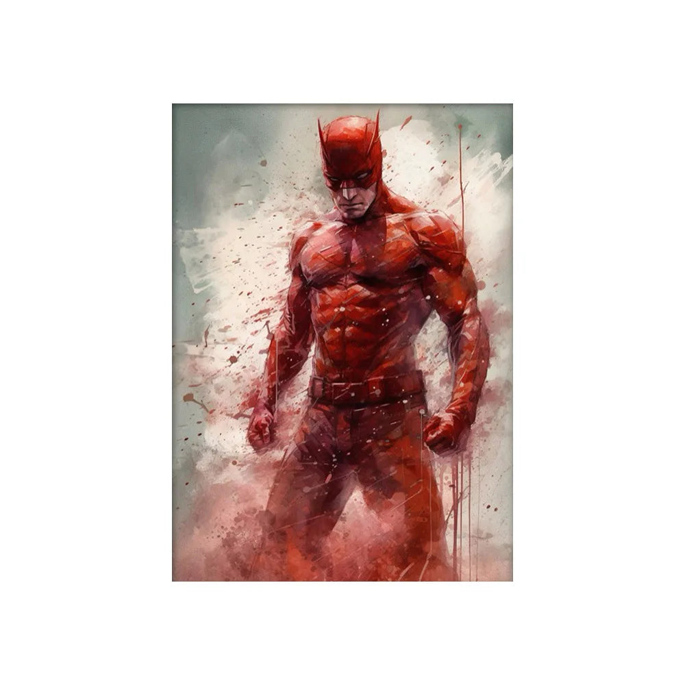 Marvel Canvas Wall Art Print - Superhero Poster - SW8771 / 55x80cm Unframed - Posters