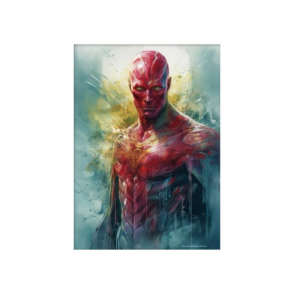 Marvel Canvas Wall Art Print - Superhero Poster - SW8775 / (A4)21X30cm Unframed - Posters
