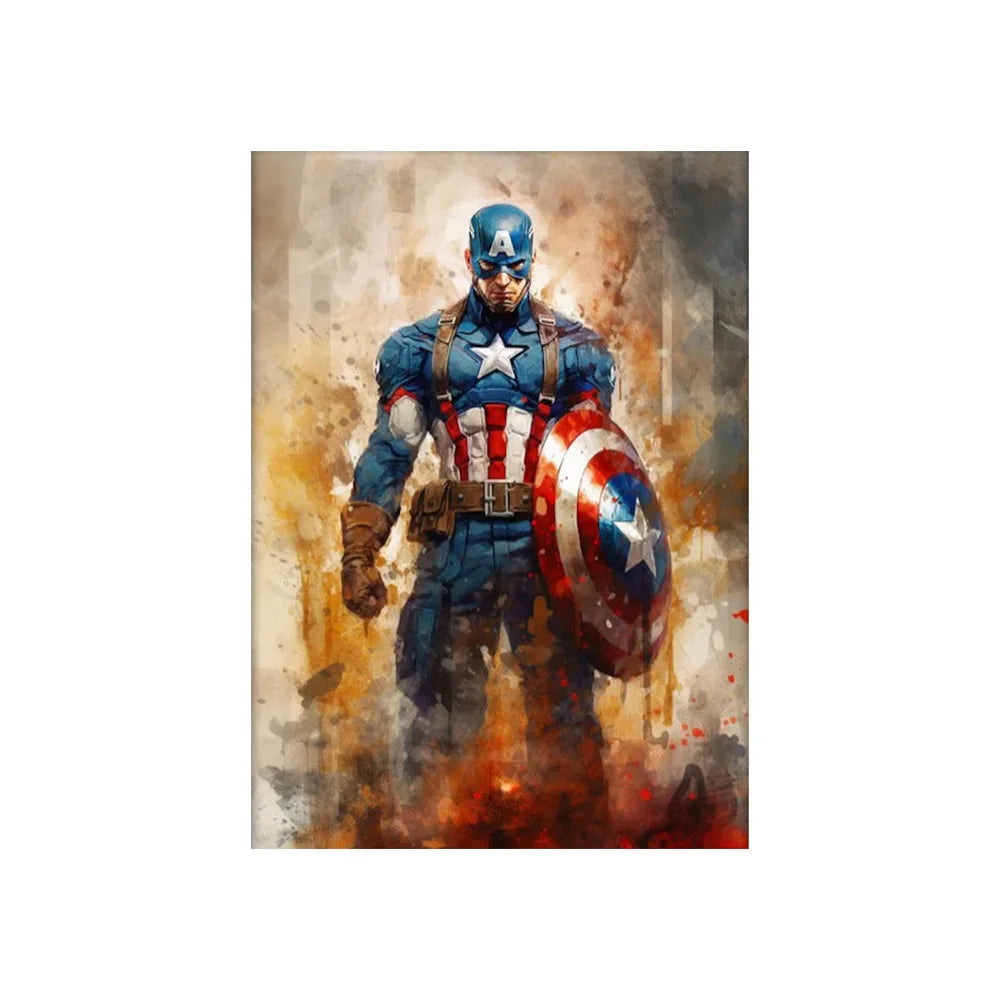 Marvel Canvas Wall Art Print - Superhero Poster - SW8760 / 50x70cm Unframed - Posters