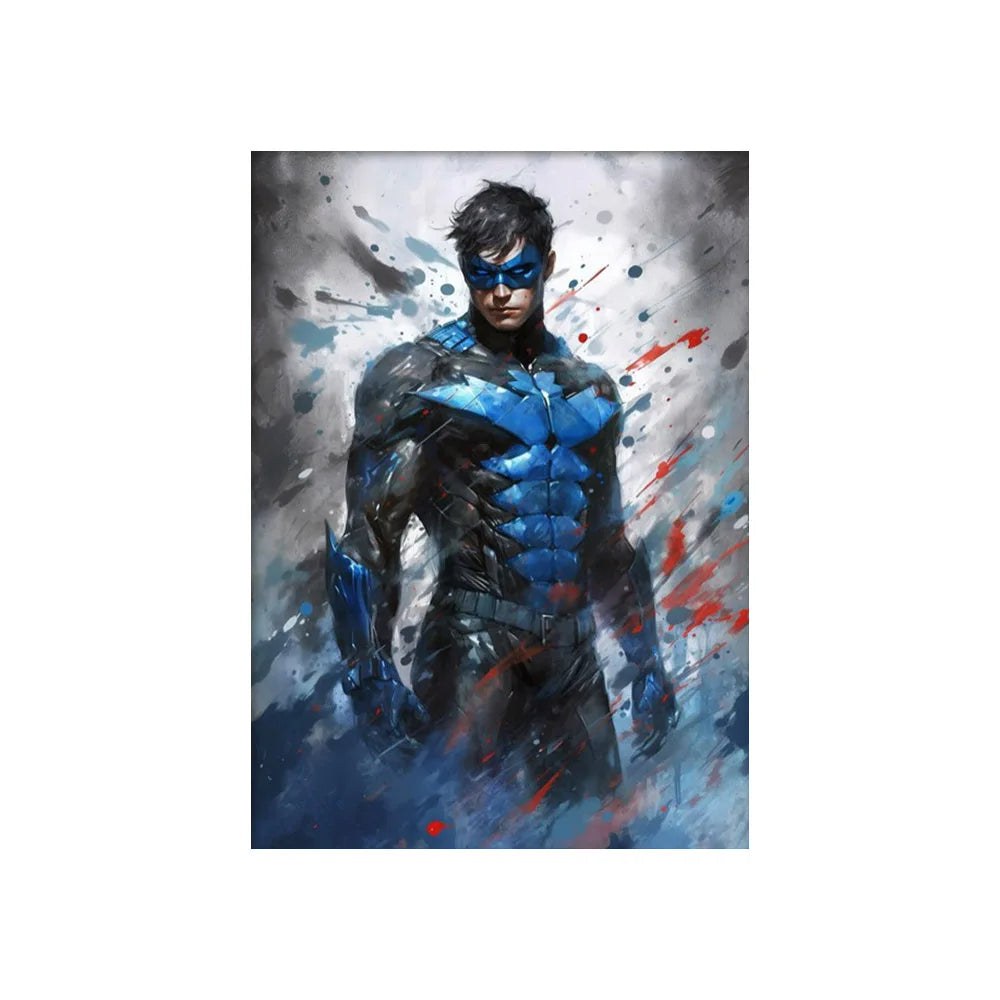 Marvel Canvas Wall Art Print - Superhero Poster - SW8770 / (A3)30x42cm Unframed - Posters