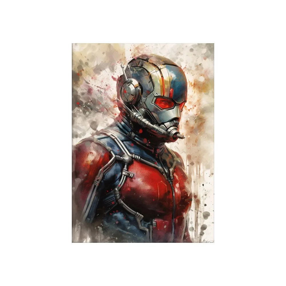 Marvel Canvas Wall Art Print - Superhero Poster - SW8766 / (A4)21X30cm Unframed - Posters