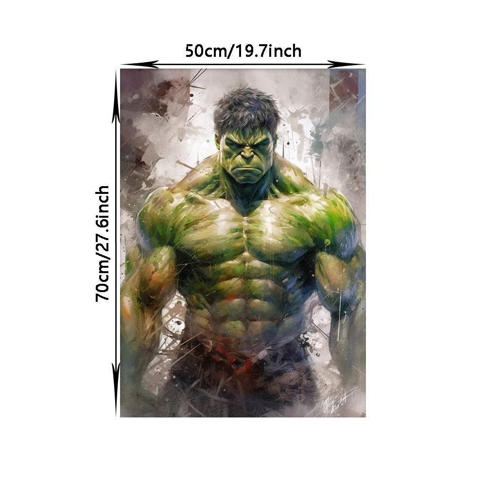Marvel Canvas Wall Art Print - Superhero Poster - Posters