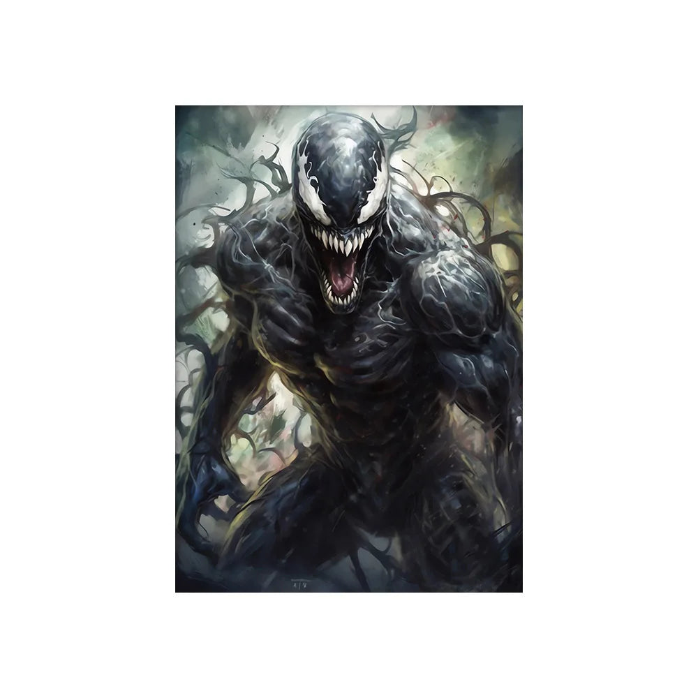 Marvel Canvas Wall Art Print - Superhero Poster - SW8769 / (A4)21X30cm Unframed - Posters