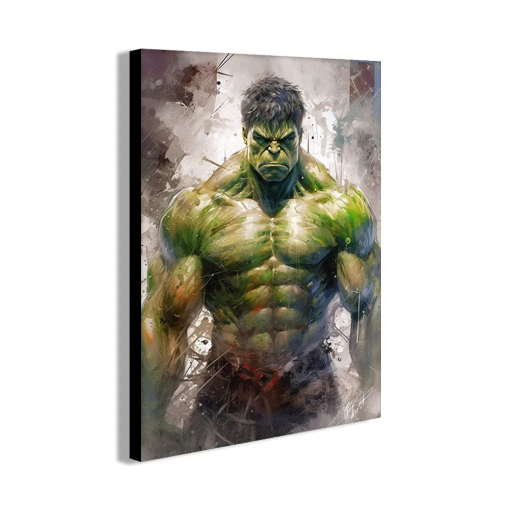 Marvel Canvas Wall Art Print - Superhero Poster - Posters
