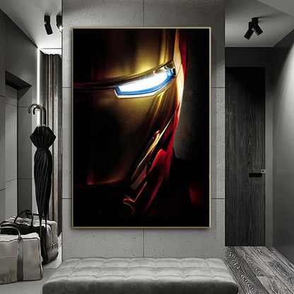 Marvel Iron Man Home Decor Poster Canvas - Posters