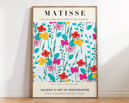 Matisse Floral Art Prints - Flower Market Exhibition - Posters
