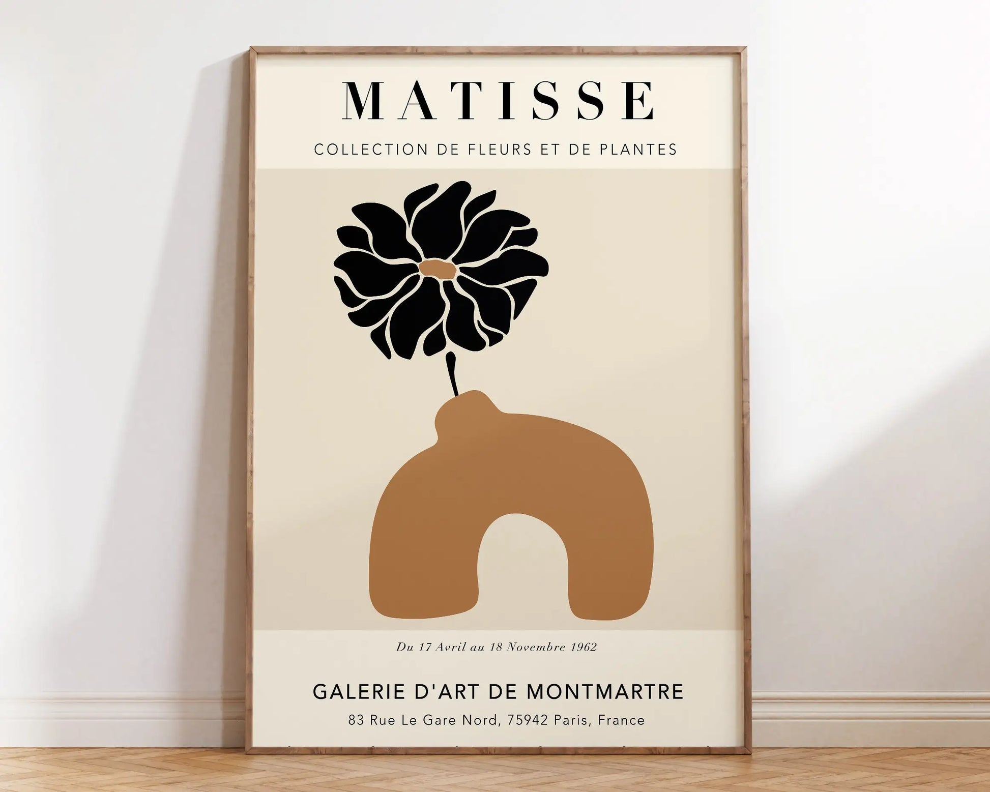 Matisse Floral Prints- Abstract Flowers Canvas Exhibition - Posters