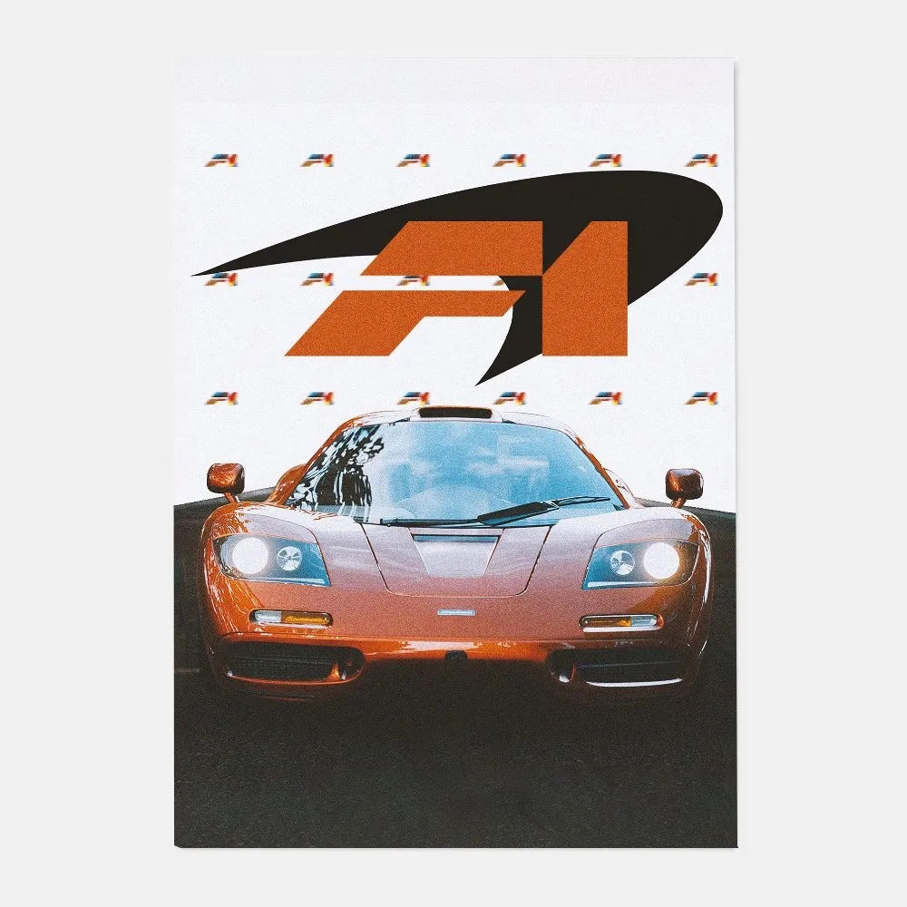 Mclaren P1 GTR Luxury Poster for Home Decor - Posters