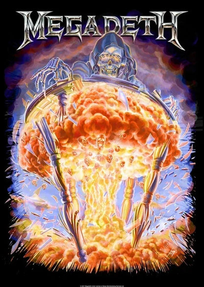 Megadeth Canvas Poster: Rock Music Wall Art - P19 / 50x70cm No Frame - Posters