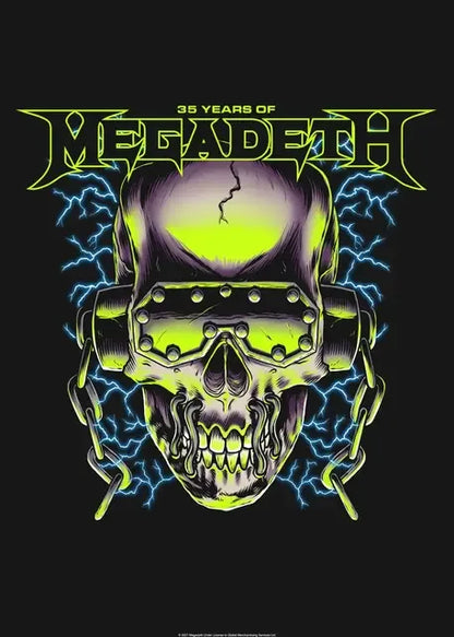 Megadeth Canvas Poster: Rock Music Wall Art - P20 / 50x70cm No Frame - Posters