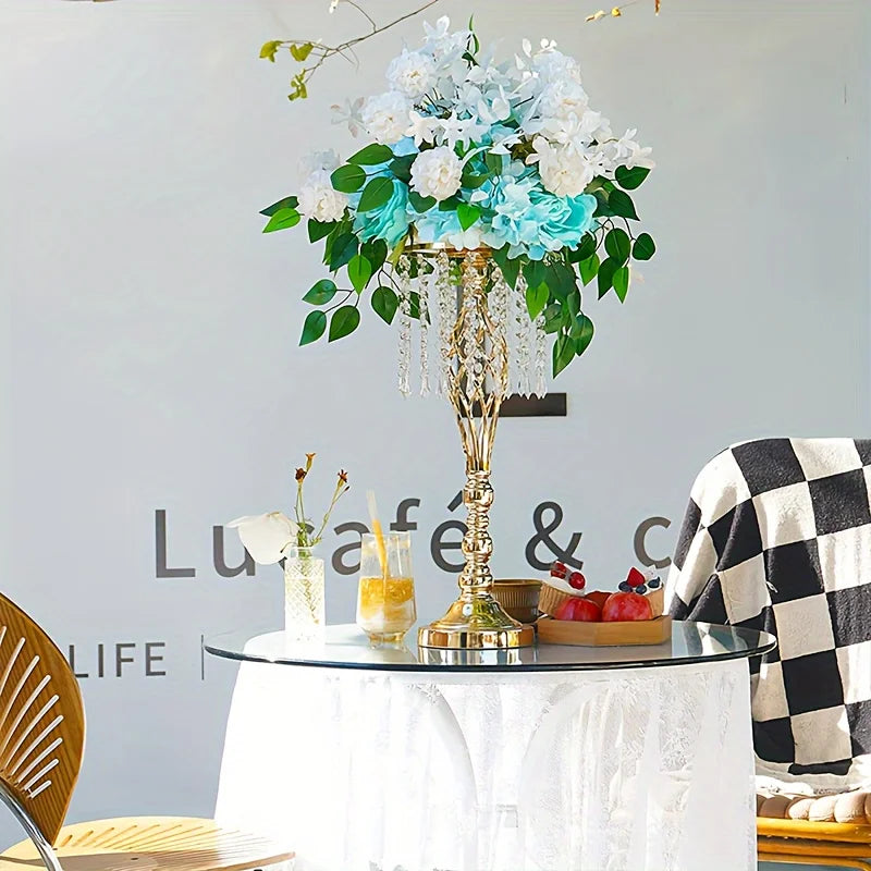 Metal Flower Vases for Wedding Centerpieces - Vase