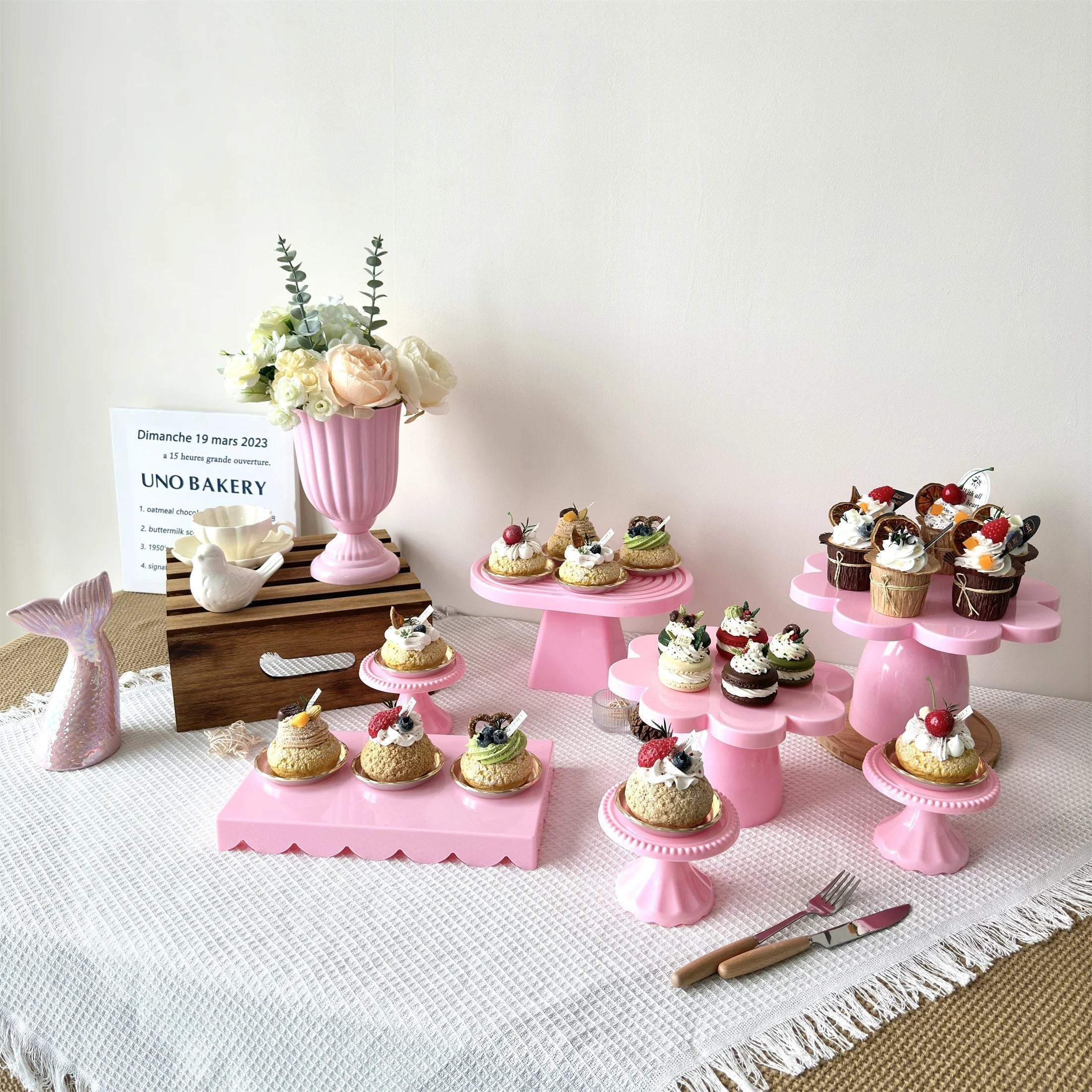 DecorBites™ Mini Flower Arrangement Vase for Home Decor