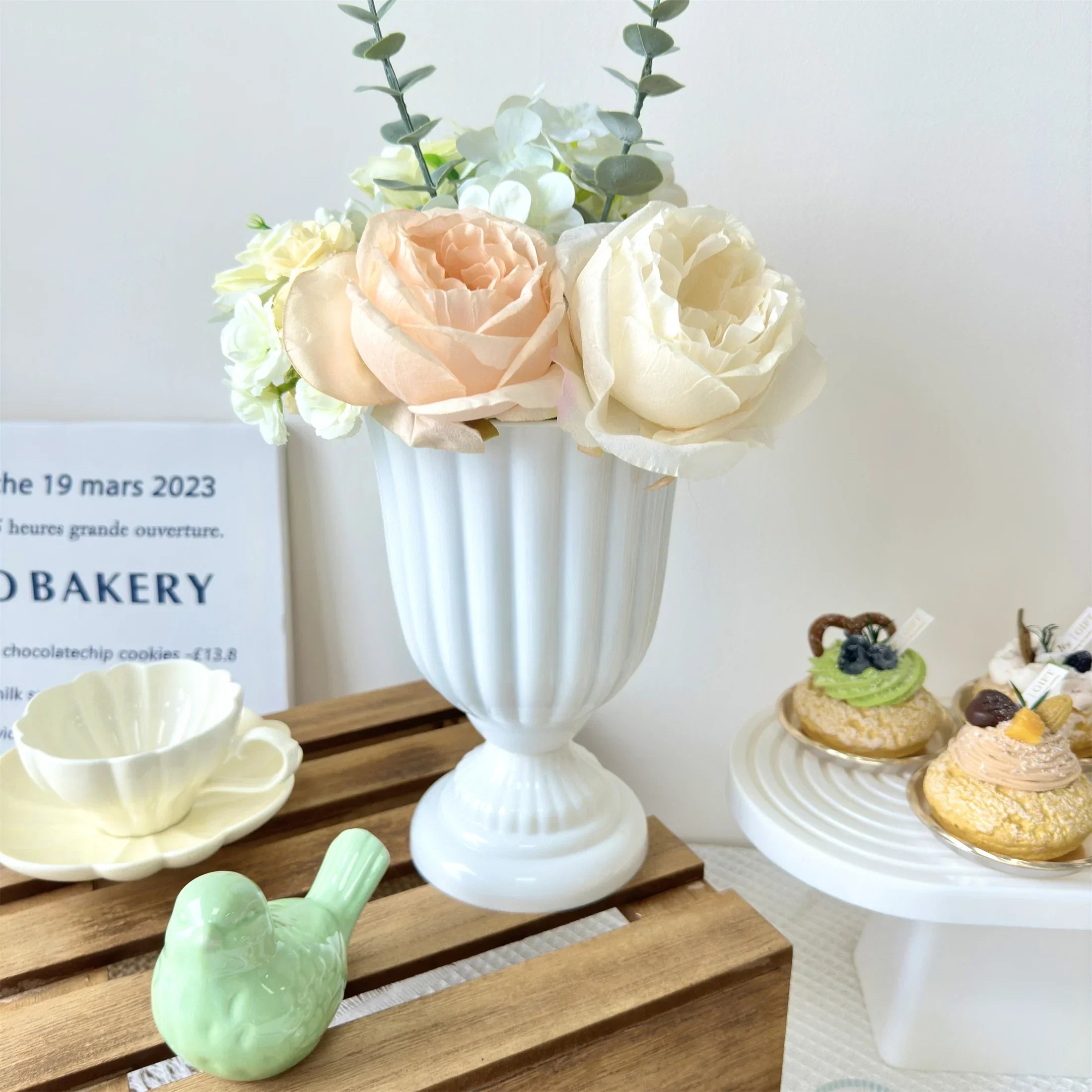 DecorBites™ Mini Flower Arrangement Vase for Home Decor