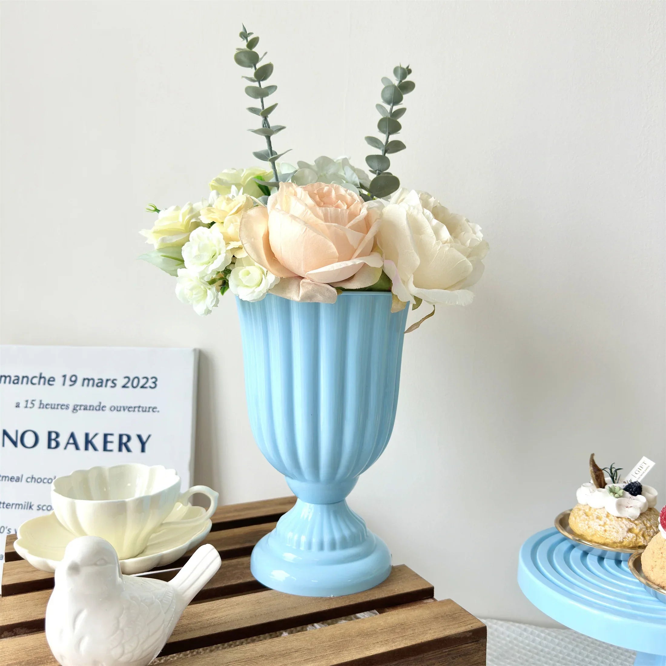 DecorBites™ Mini Flower Arrangement Vase for Home Decor