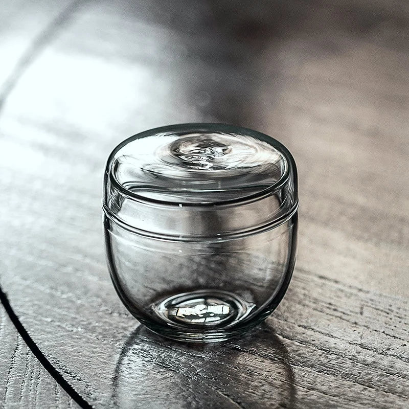 DecorBites™ Mini Moss Glass Vase Plant Terrarium