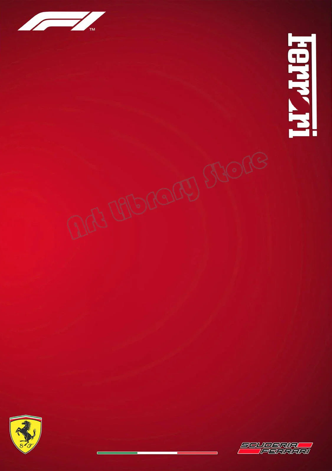 Minimalist Formula 1 Canvas Wall Art - 40X60cm Unframed / 3 - Posters