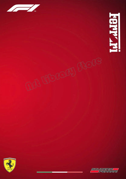 Minimalist Formula 1 Canvas Wall Art - 40X60cm Unframed / 3 - Posters