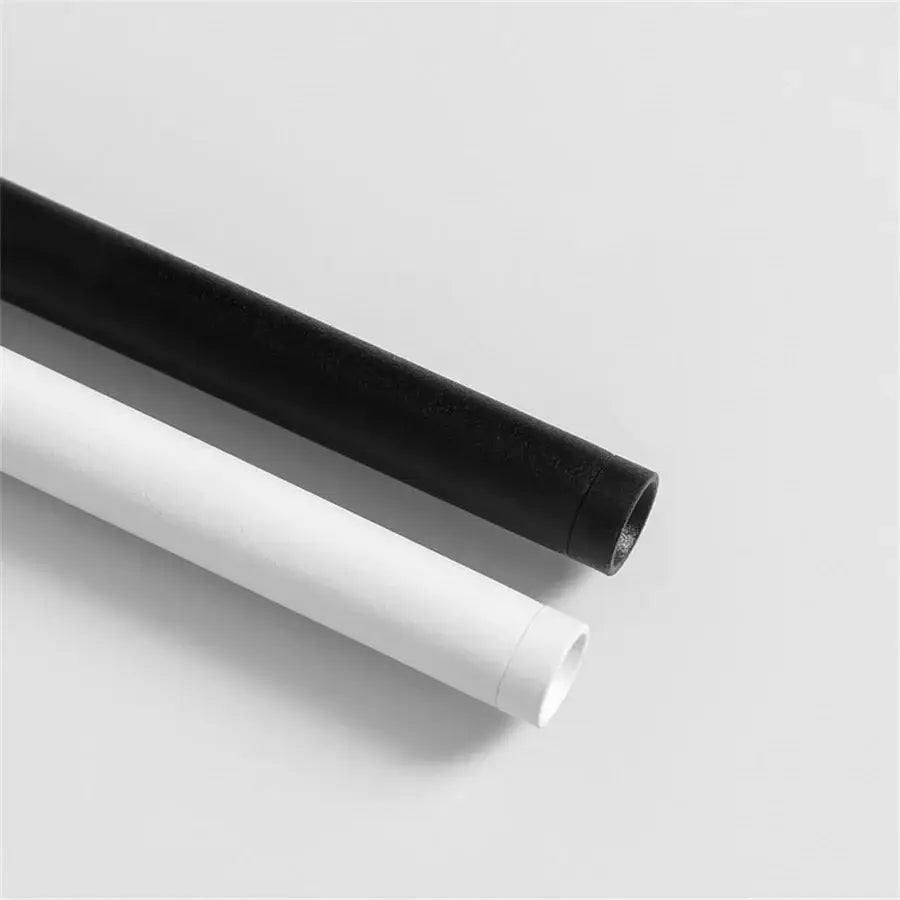 Decorbites modern 2cm led pendant lights featuring black and white cylindrical tubes with smooth finish for kitchen island