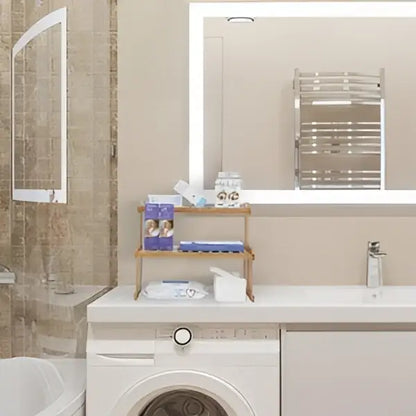 White front-loading washing machine with circular control knob and integrated detergent dispenser for efficient laundry use