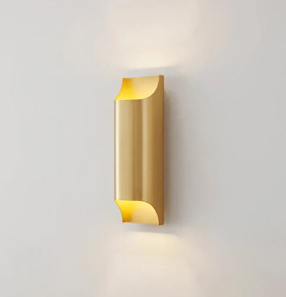Modern Brass LED Wall Lamp