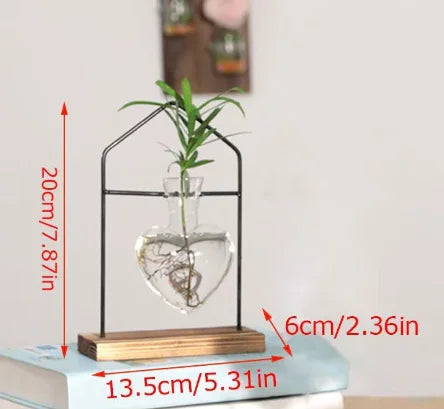 Modern Crystal Glass Test Tube Vase - Type D - Vase