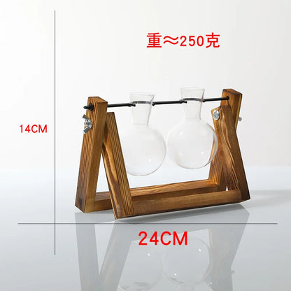 Modern Crystal Glass Test Tube Vase - Type F - Vase