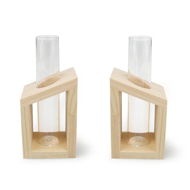 Modern Crystal Glass Test Tube Vase - Vase