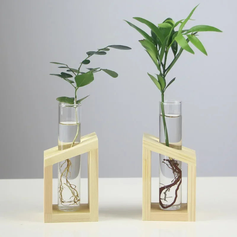 Modern Crystal Glass Test Tube Vase - Vase