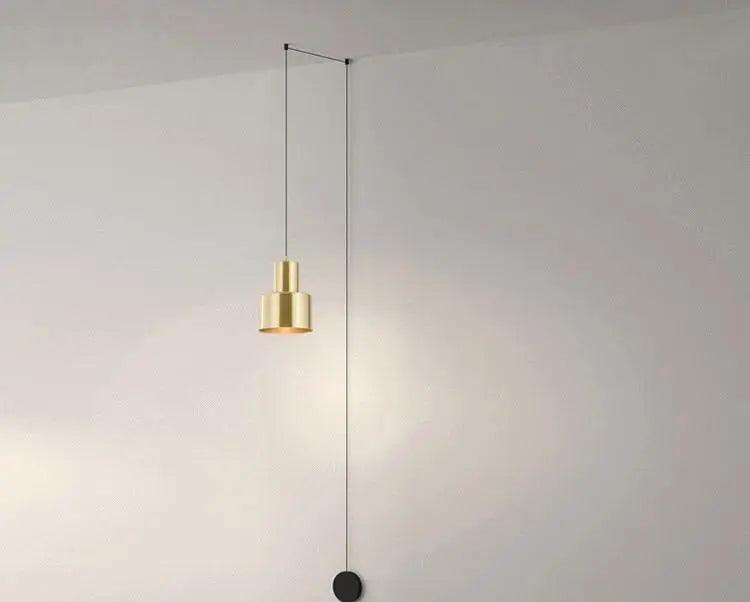 Modern DIY Pendant Light - B. 2 Hooks - Hardwired