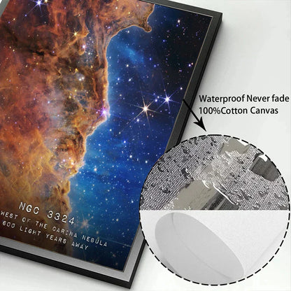 Modern Galaxy Canvas Art Prints for Home - Posters
