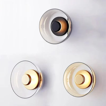 Modern Glass LED Wall Light