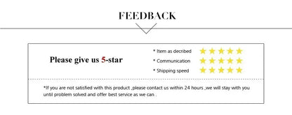 Feedback form for decorbites™ modern hanging glass vase rating item description communication and shipping speed
