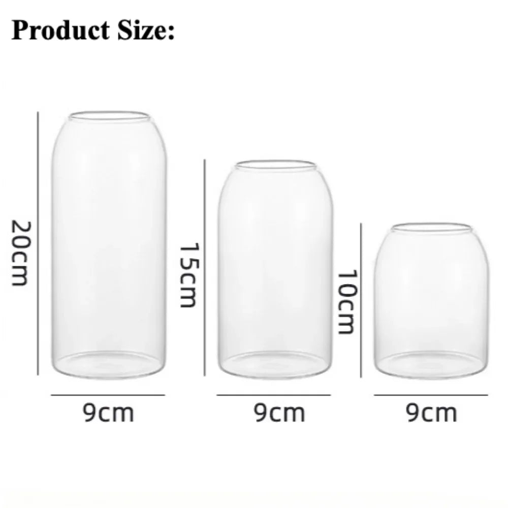 Modern Hydroponic Glass Flower Vase for Home & Wedding - Vase