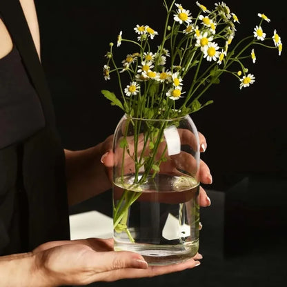 Modern Hydroponic Glass Flower Vase for Home & Wedding - Vase
