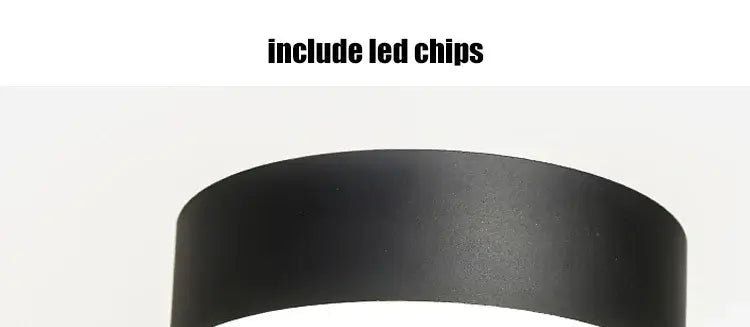 Decorbites™ modern led chandelier featuring black cylindrical led light fixtures with matte finish for living spaces