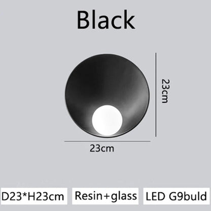 Modern Led Lights For Wall - Black