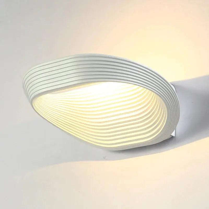Modern Minimalistic Wall Sconces - White