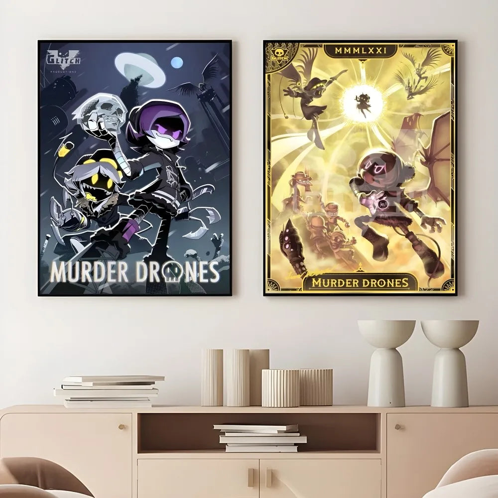 Modern Murder Drones Poster - Home Decor - Posters