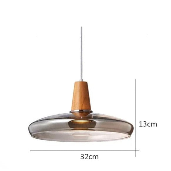 Modern Nordic Glass Light Fixtures - C / Amber
