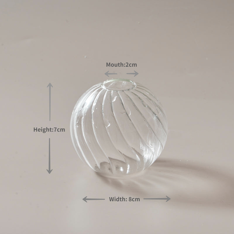 Modern Nordic Glass Vases Set for Home and Wedding - Vase