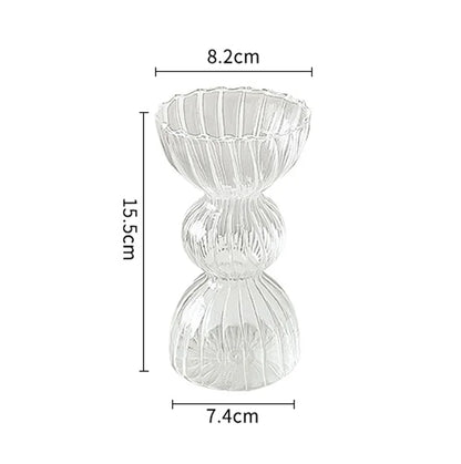 Modern Nordic Glass Vases Set for Home and Wedding - N2 - Vase